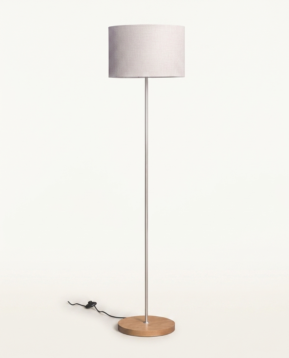 Coluna Slim Linho Orion Castanho - Bivolt - image 1