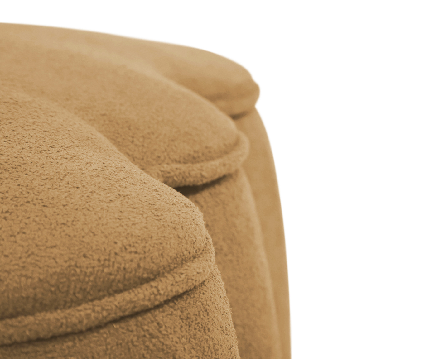 Puff Quadrado Boucle Pitanga image number 5