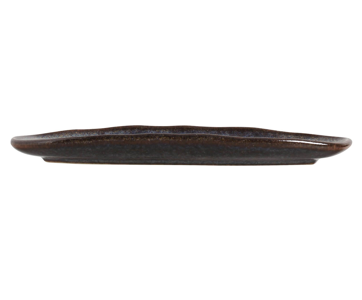 Jogo de Travessas Oval Rasa Pequena Titanium Azul Escuro image number 2