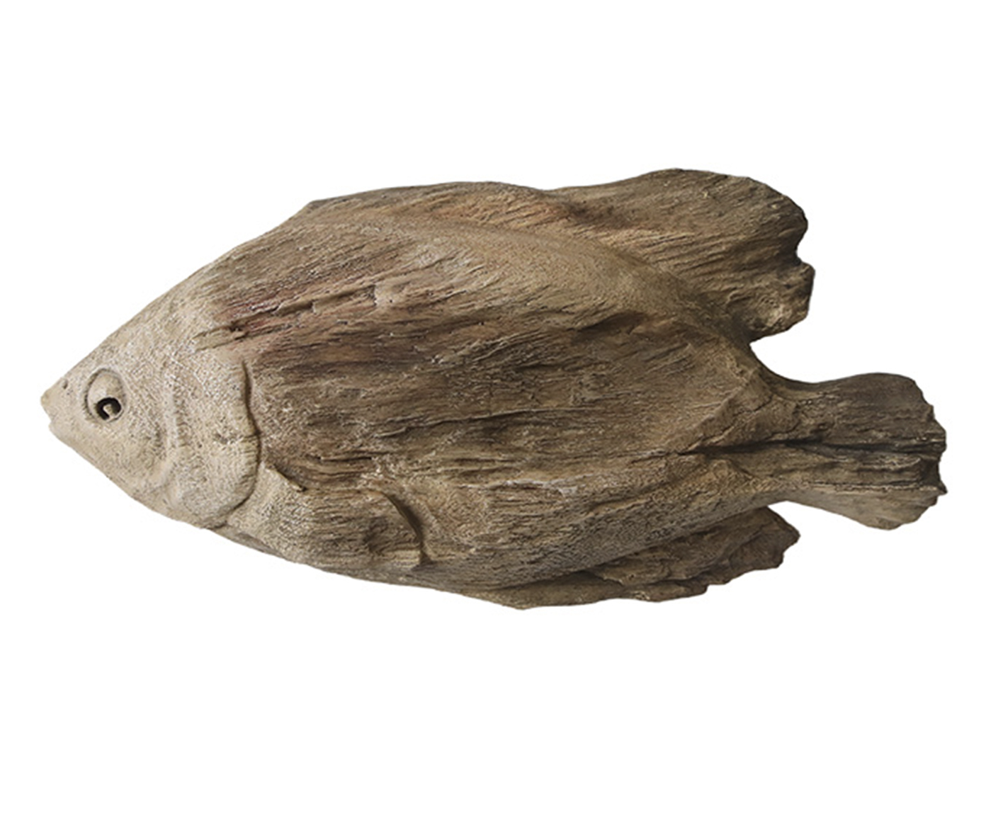 Adorno Decorativo de Peixe Aleta Marrom image number 0