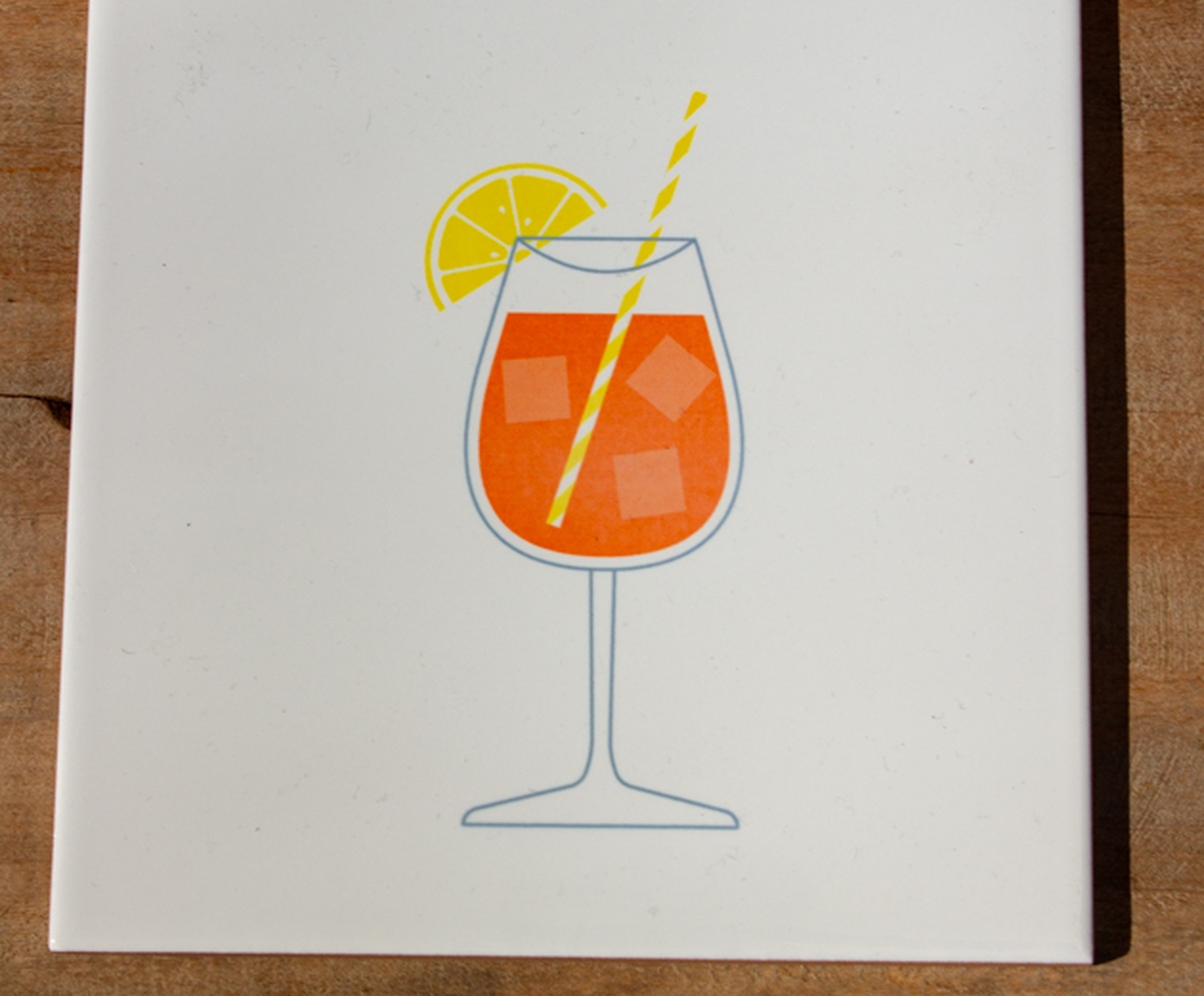 Azulejo Decorativo "Aperol Drink" image number 2