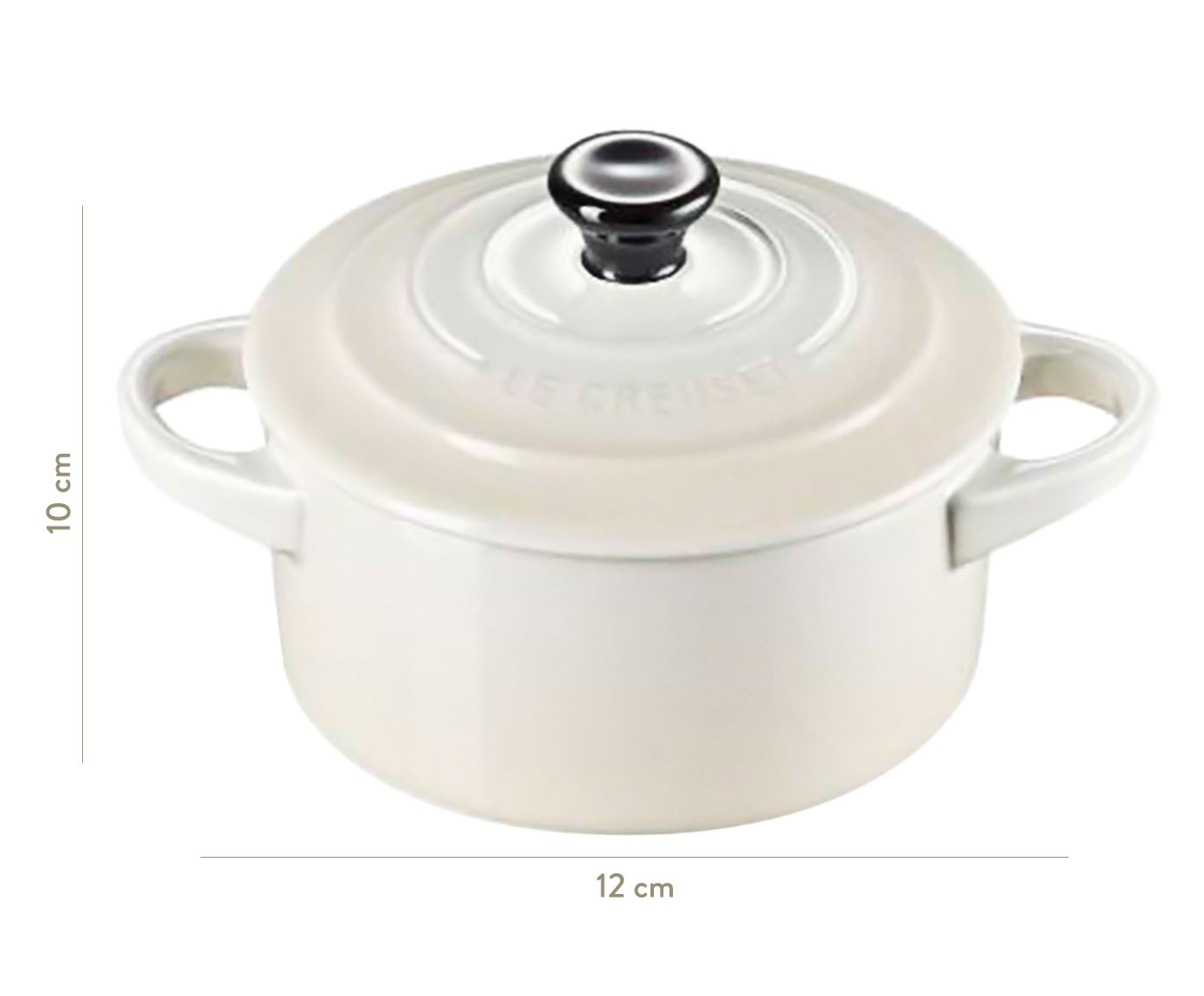 Mini Cocotte Classic Meringue - 250ml image number 2