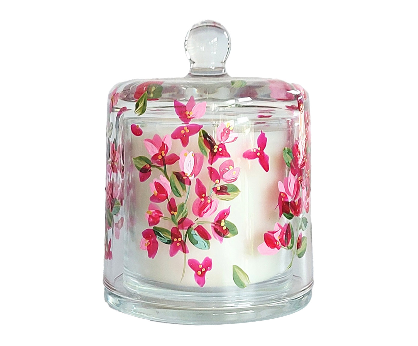 Vela Perfumada com Cloche Primavera - Especiarias - image 0