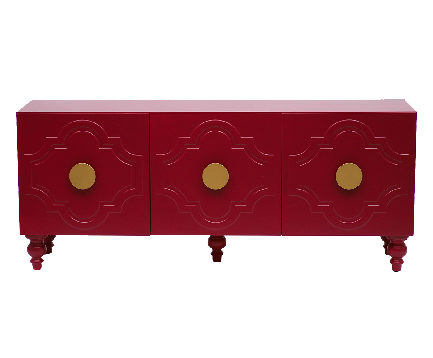 Balc&atilde;o Portal Three Firebrick - Vermelho - image 0