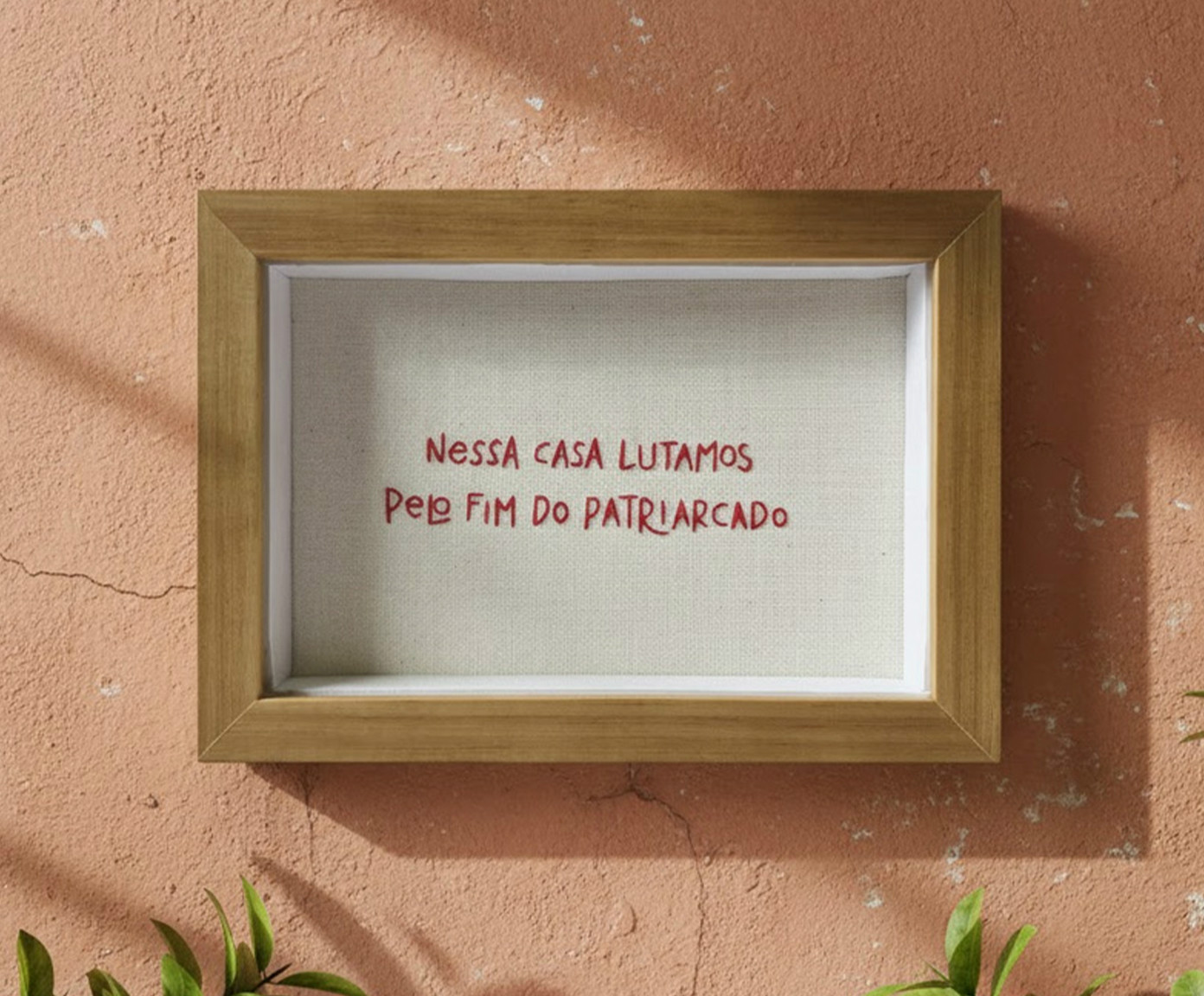 Quadro Luta Vermelho image number 1
