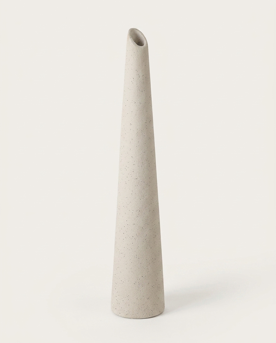 Vaso em Cer&acirc;mica Bastet III - Off White image number 5