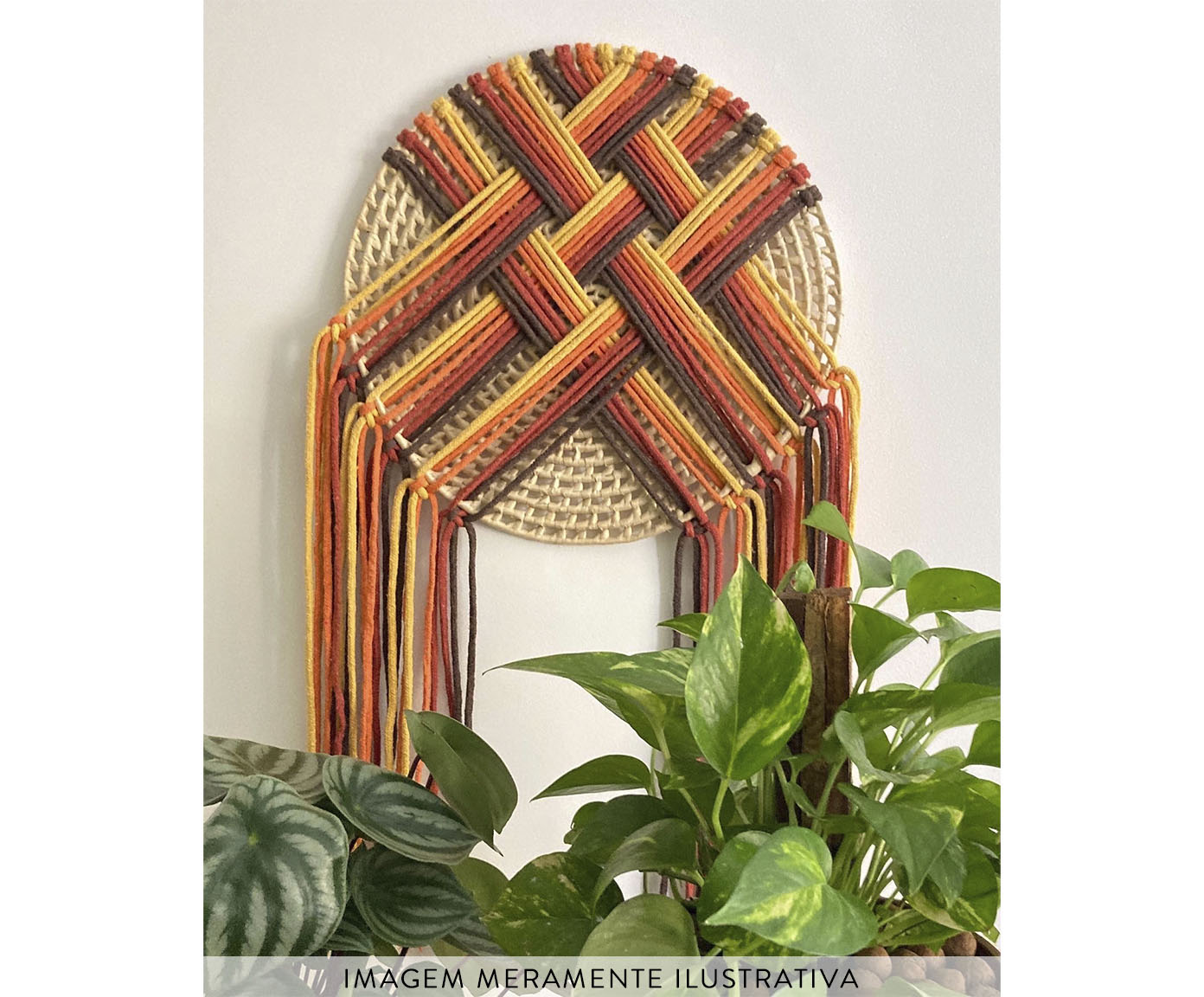 Adorno de Parede Mandala Sunset Dream image number 2