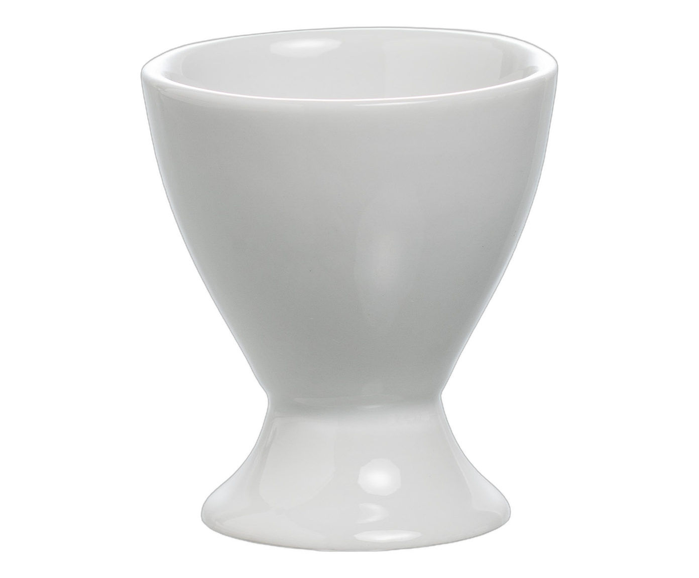 Porta ovo Blanc em porcelana branco - image 0