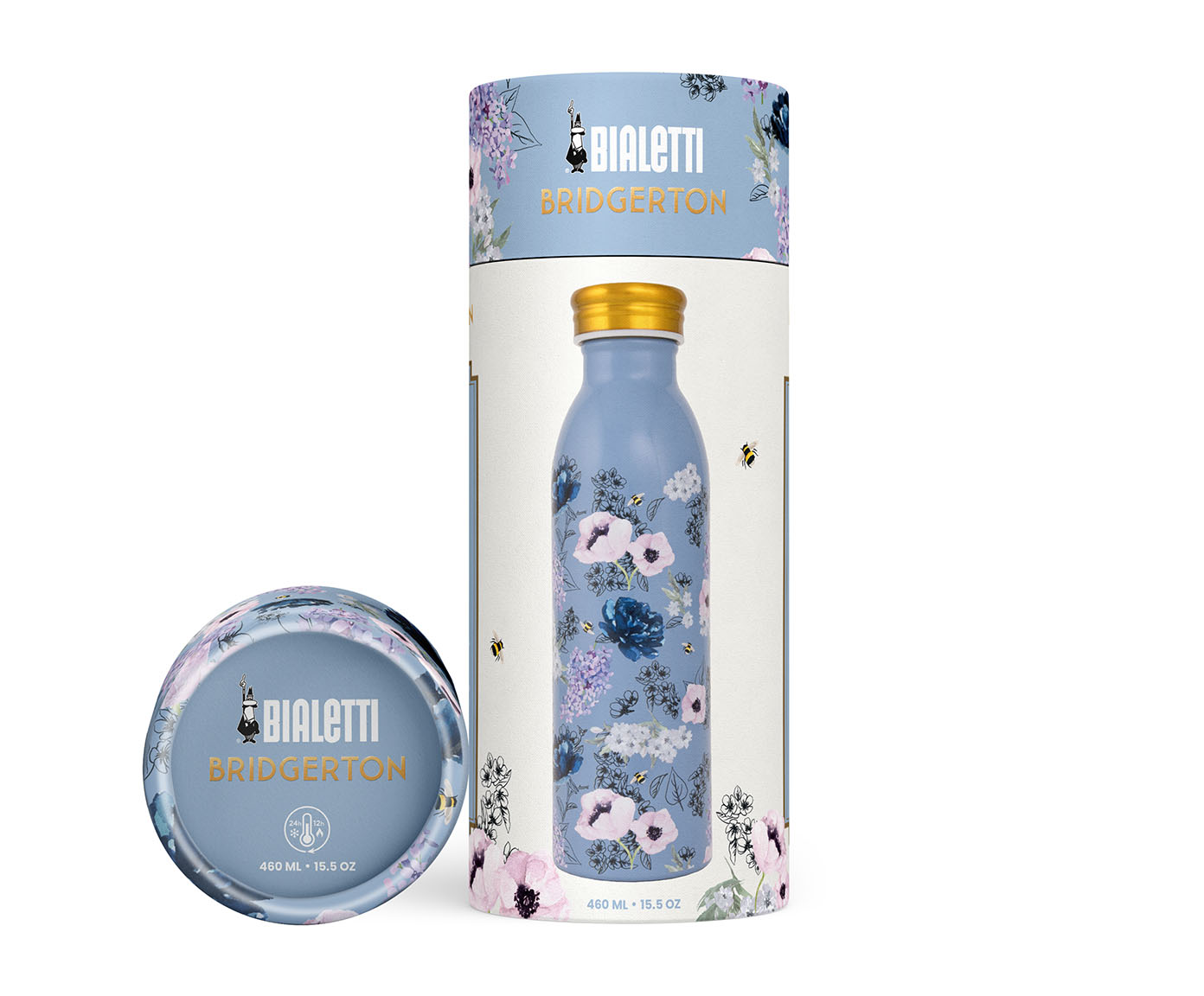 Garrafa Squeeze de A&ccedil;o Inox Bridgerton - image 1