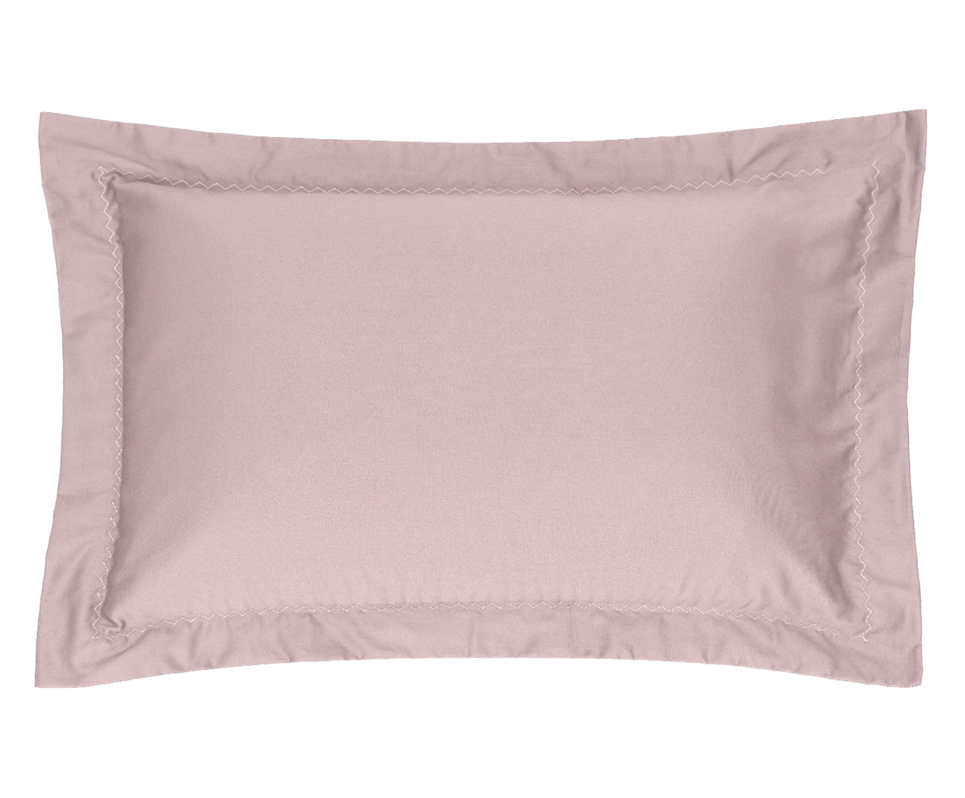 Fronha Finesse Bordado com Abas - Rose image number 0