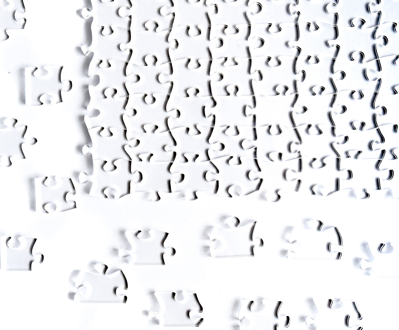 Jogo de Quebra-Cabe&ccedil;a Transparente Dif&iacute;cil com Moldura Preta image number 4