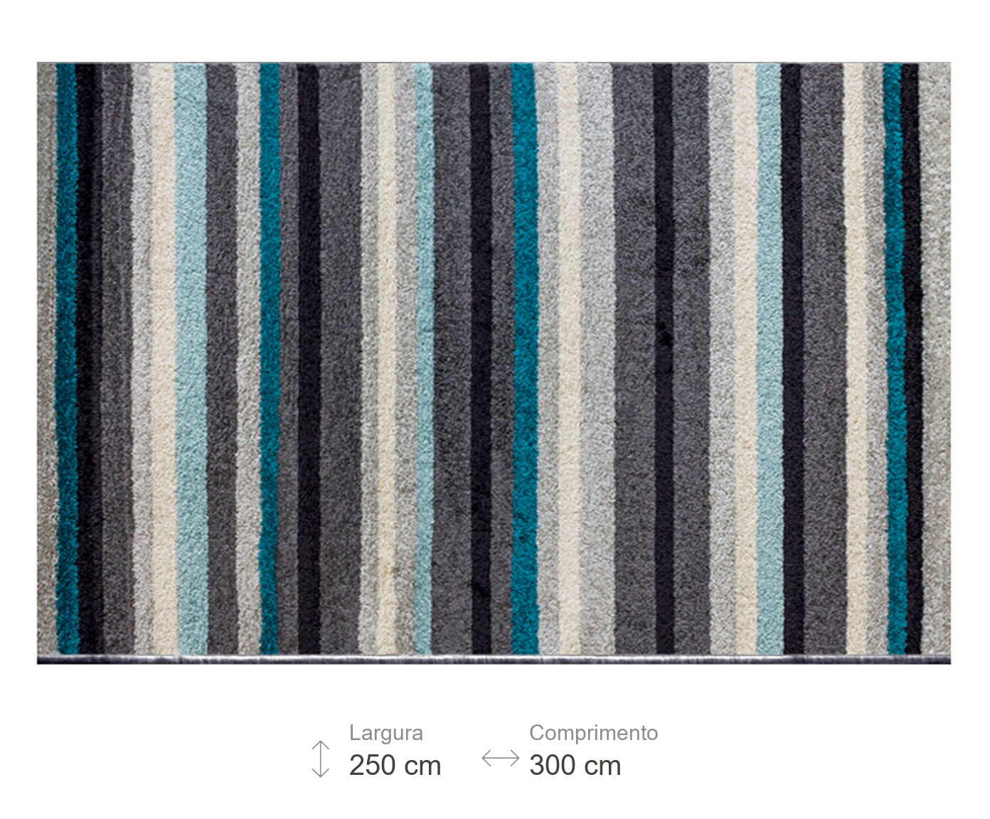 Tapete Broadway Dark Gray Blue image number 1