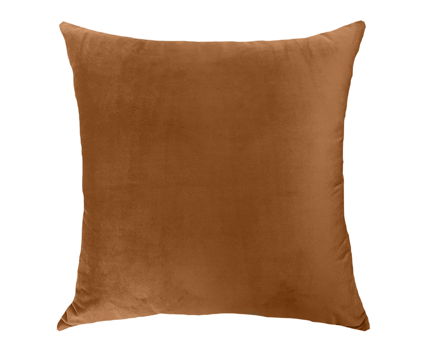 Almofada em Veludo Soft Liso Terracota I - image 0