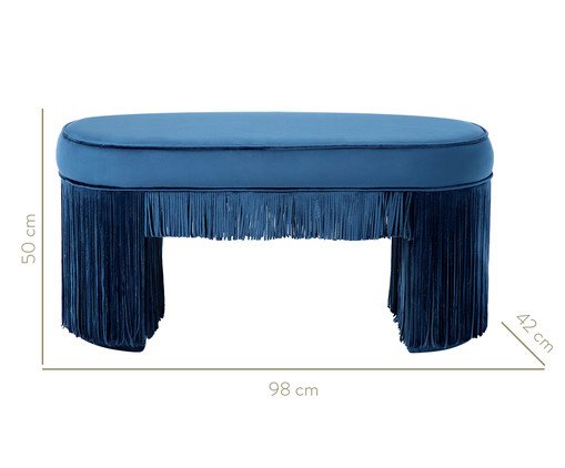 Banco Franja Simples - Azul image number 7