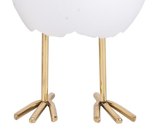 Escultura Egg Branco - image 1
