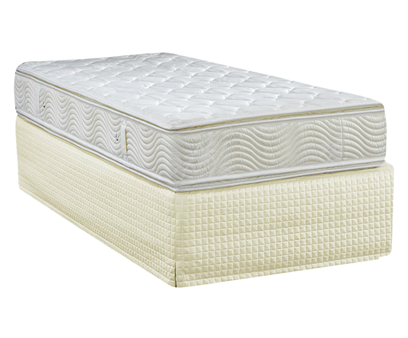 Saia para Cama Box Max Pastilha Palha image number 2