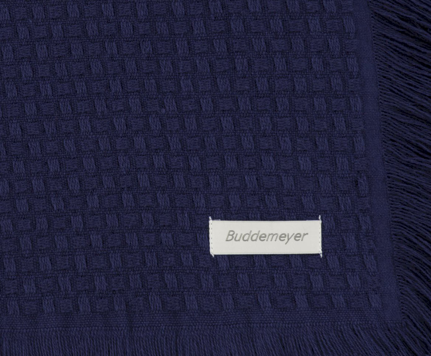 Colcha In Design Franja Azul image number 2