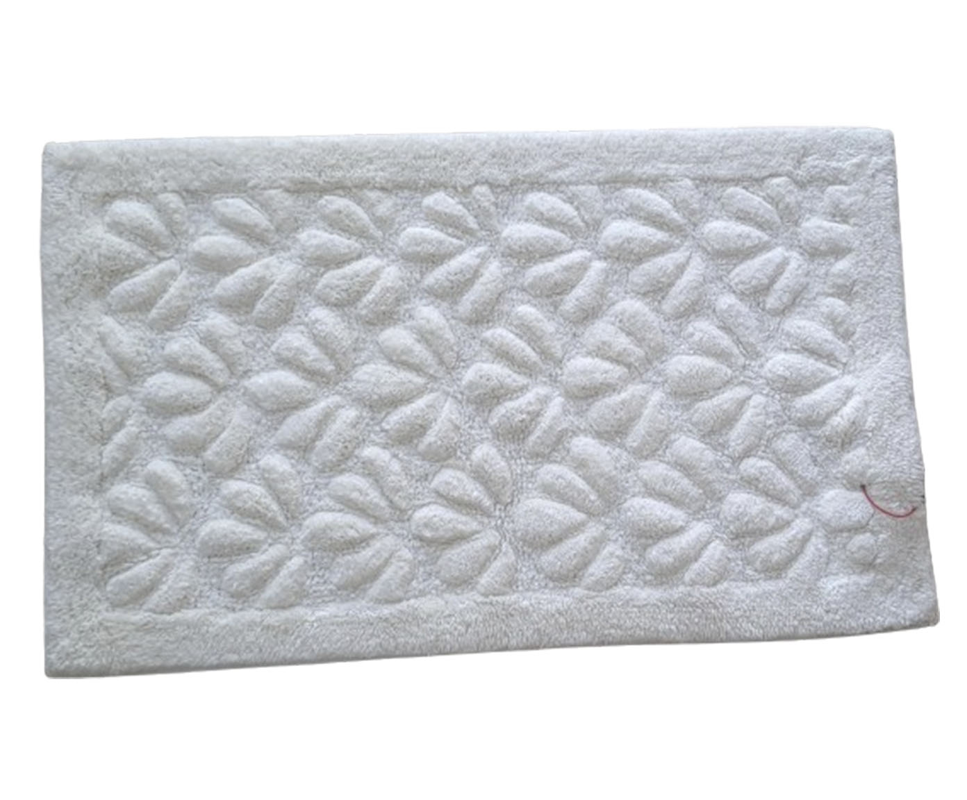 Tapete Flores Algod&atilde;o Soft Off-White - image 0