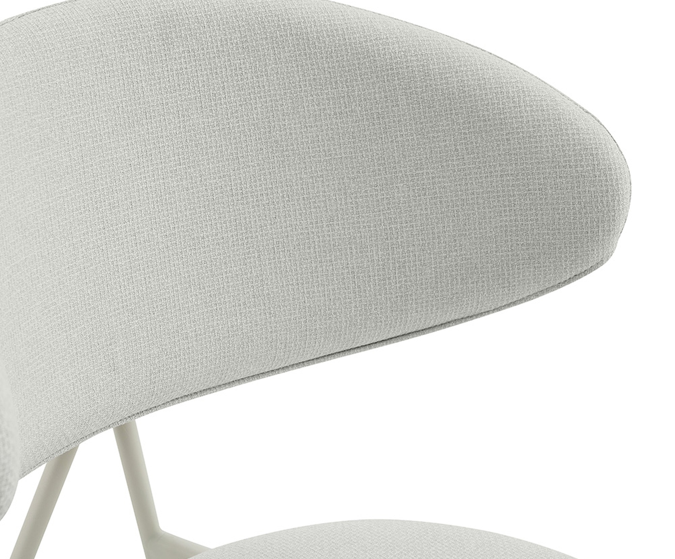 Cadeira Pilar Tecido Base Off White image number 2