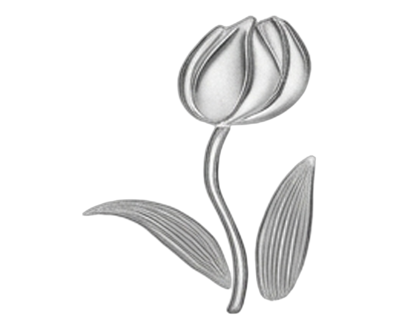 Jogo de Pratos para Sobremesa em Cristal Ecol&oacute;gico Tulipa image number 3