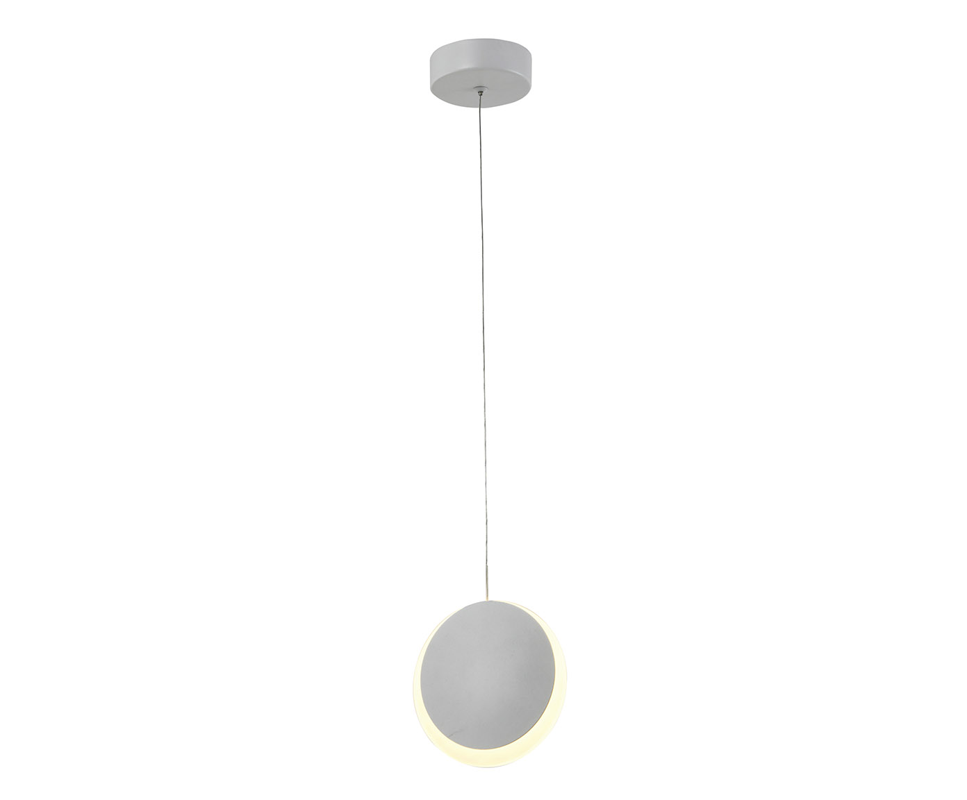 Pendente Calla Branco Bivolt image number 0
