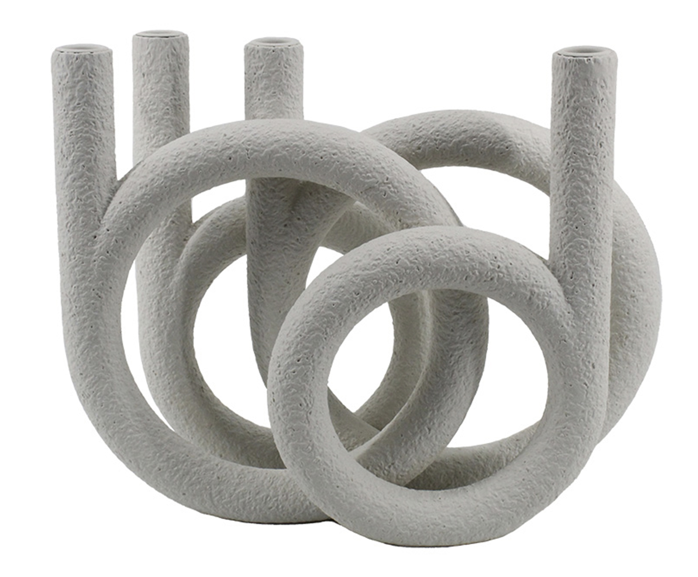 Candelabro Sofon&ecirc; Branco - image 0