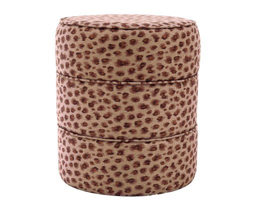 Pufe Estampado Gomos image number 0