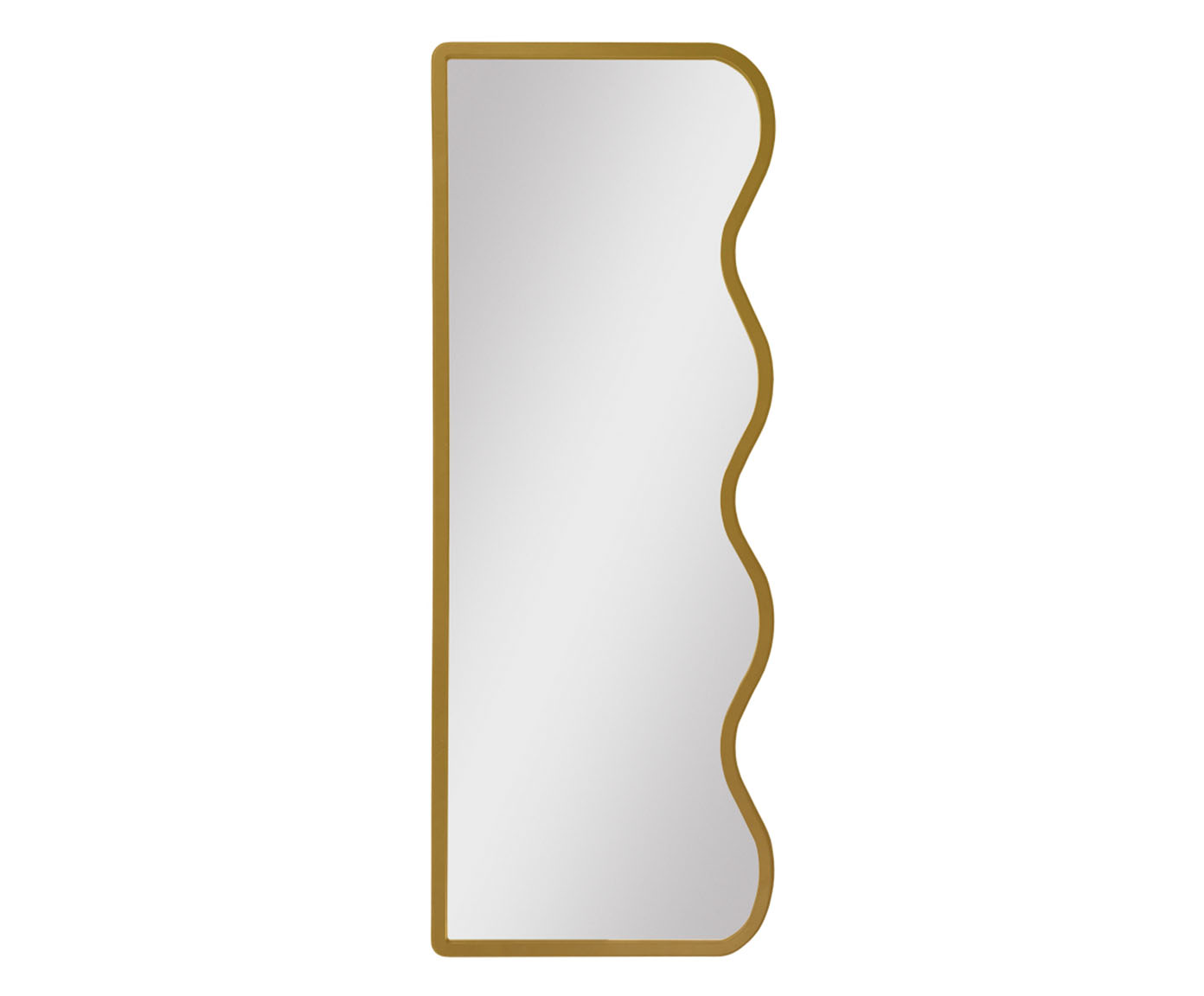 Espelho de Ch&atilde;o Wave Org&acirc;nico Dourado - image 0
