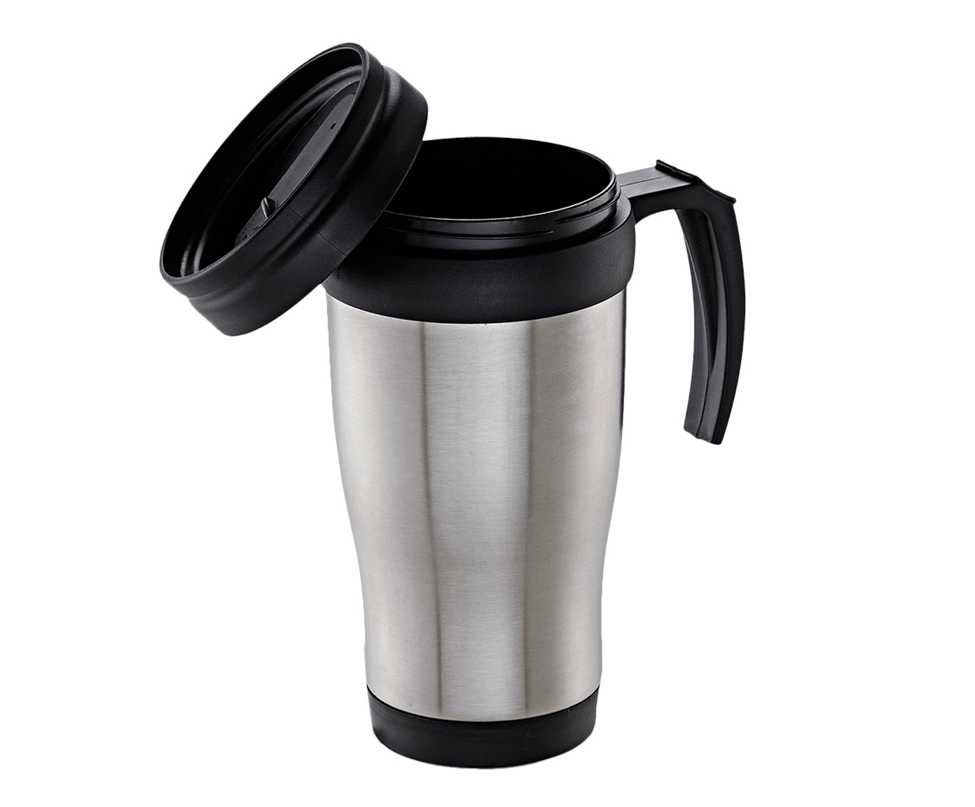 Caneca em Inox Shell Preta - 410Ml image number 0