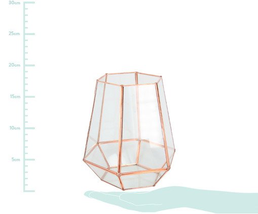 Vaso em Vidro Ira&ecirc; - Ros&eacute; image number 2