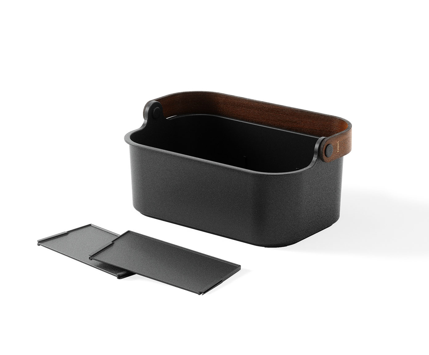 Cesto Organizador Bellwood Bin Preto image number 2