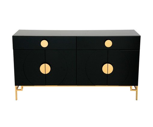 Buffet Duo Cerchio D'Oro - Preto image number 0