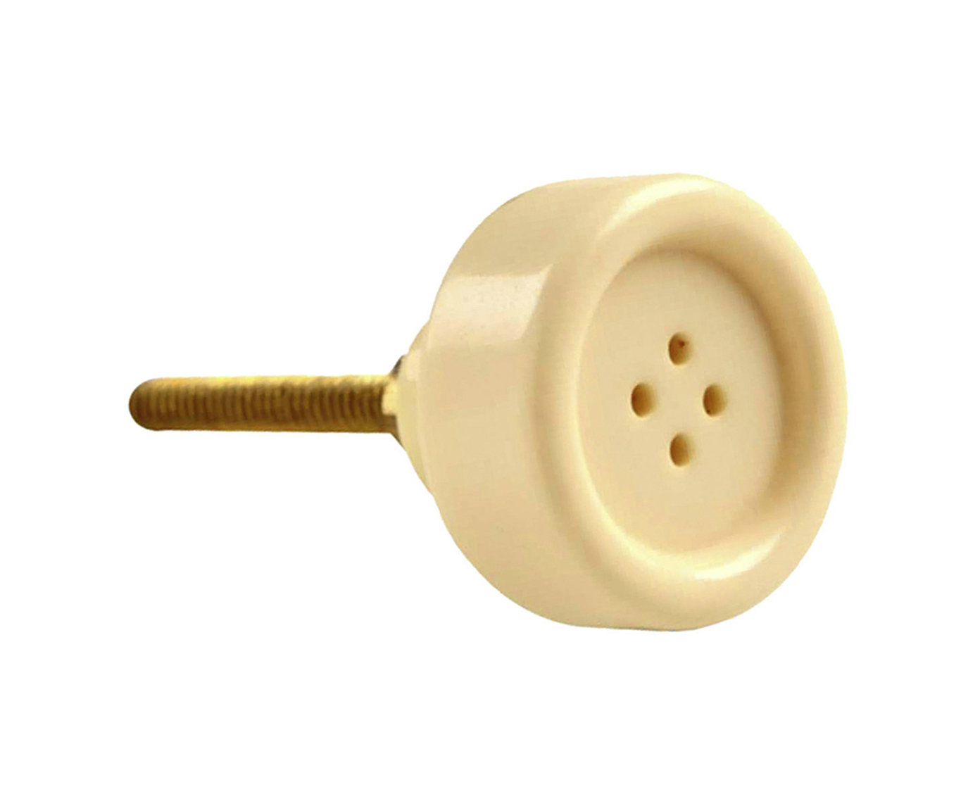 Puxador Bouton Creme - image 0