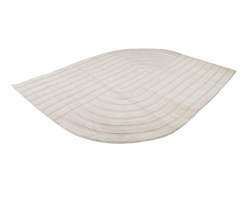 Tapete Org&acirc;nico B&eacute;rgamo - Off white image number 1