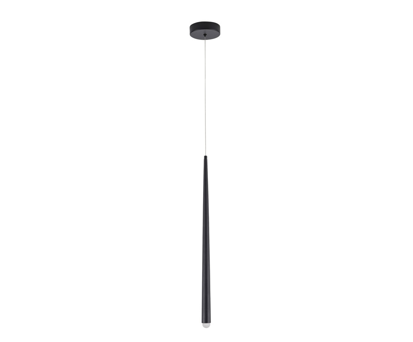 Pendente em Led 8W Fallen Preto Bivolt - image 0