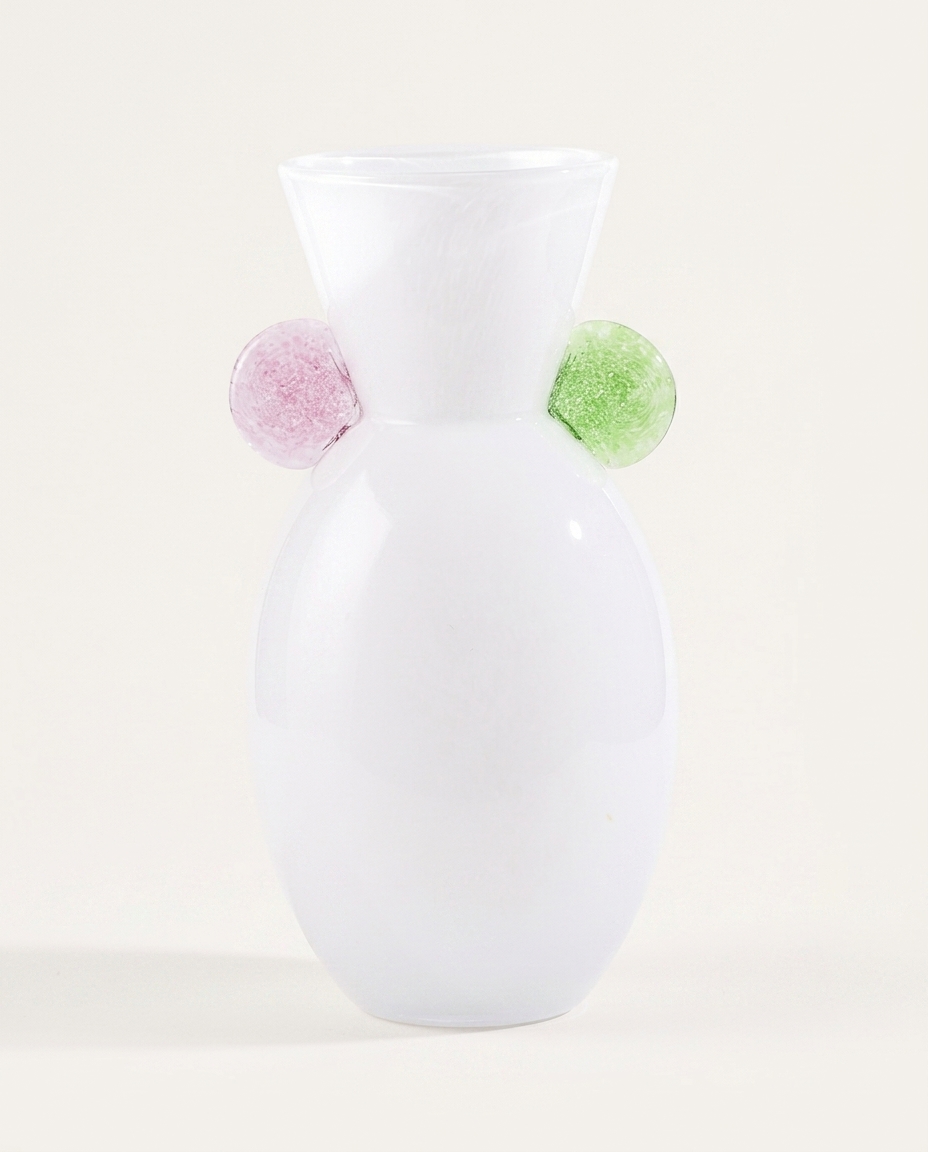 Vaso Decorativo Nebbia Branco - image 1