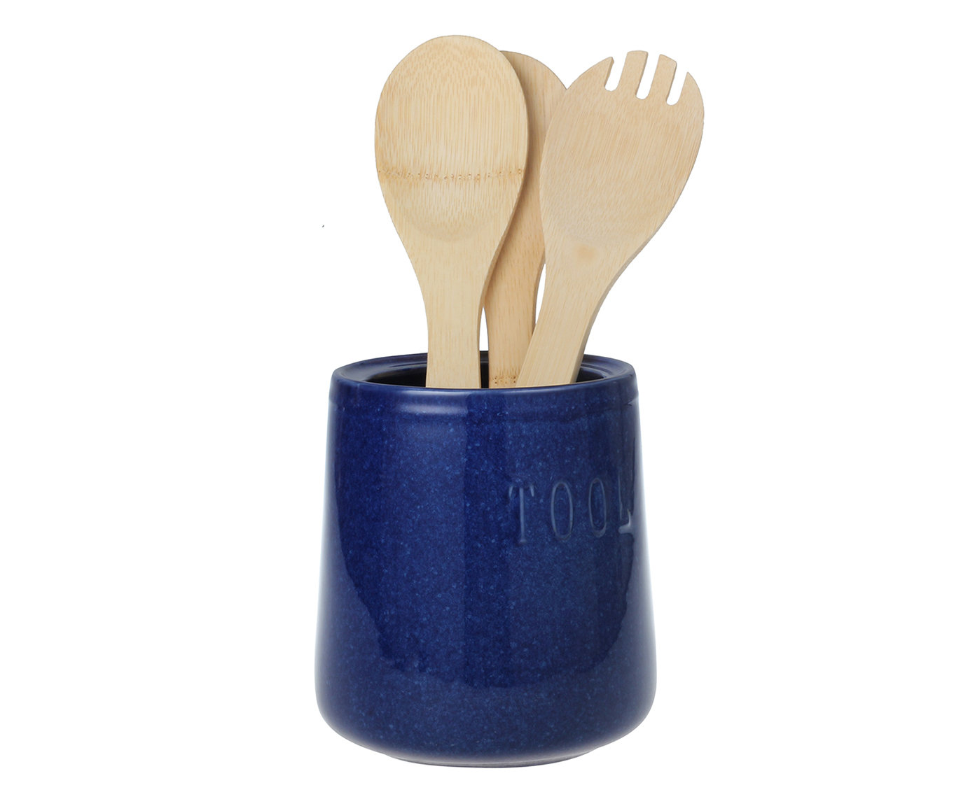 Jogo de Talheres com Suporte Tool Azul image number 0