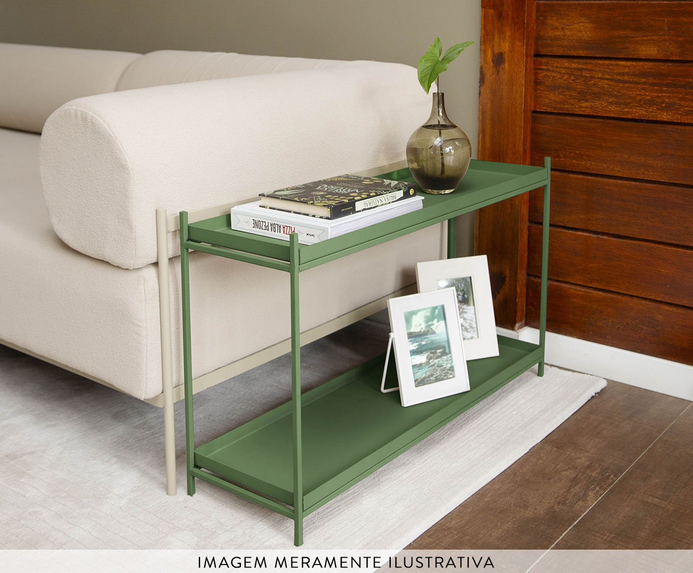 Aparador de Sof&aacute; Wire Verde - image 1