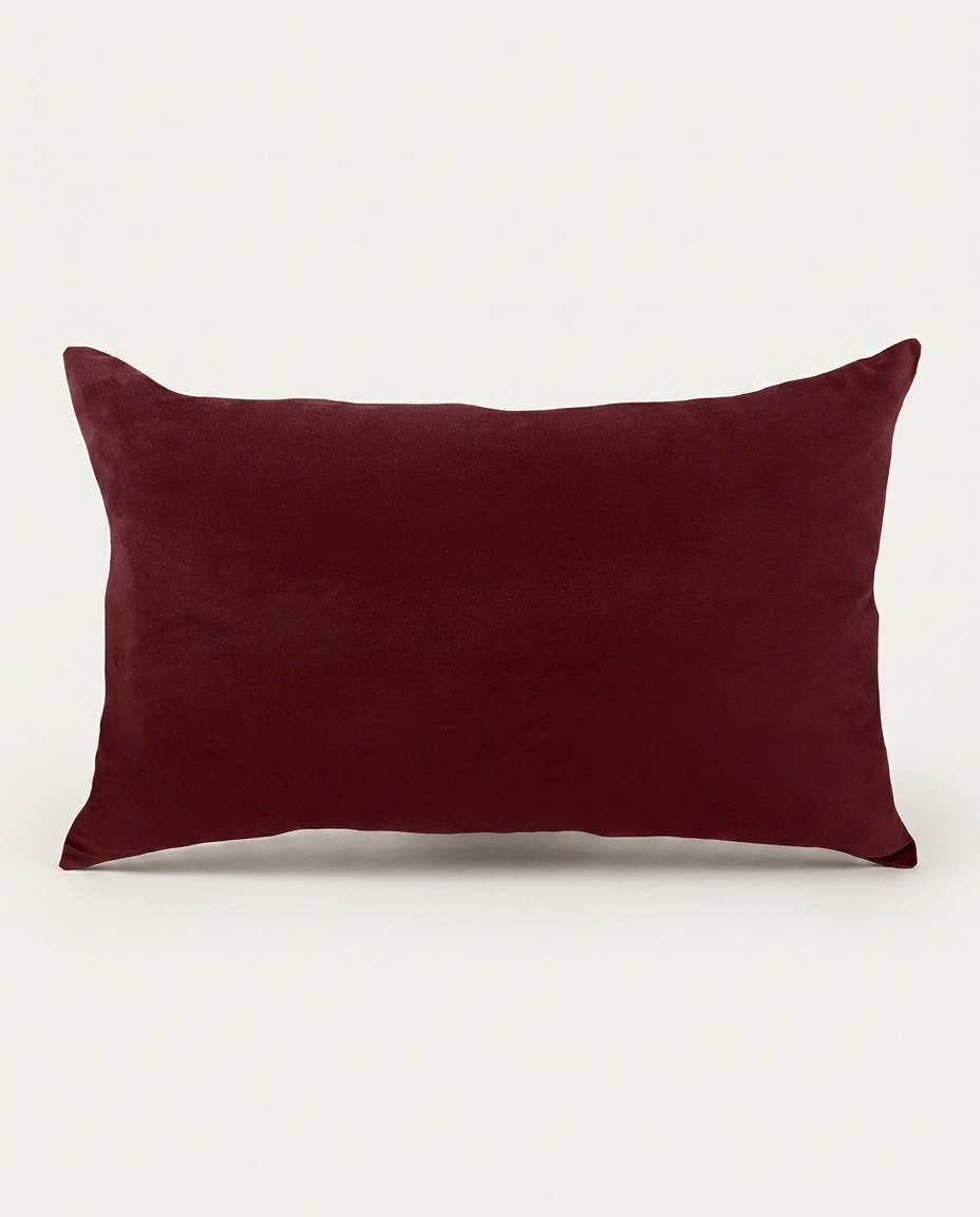 Almofada em Veludo Soft Liso I Marsala image number 2