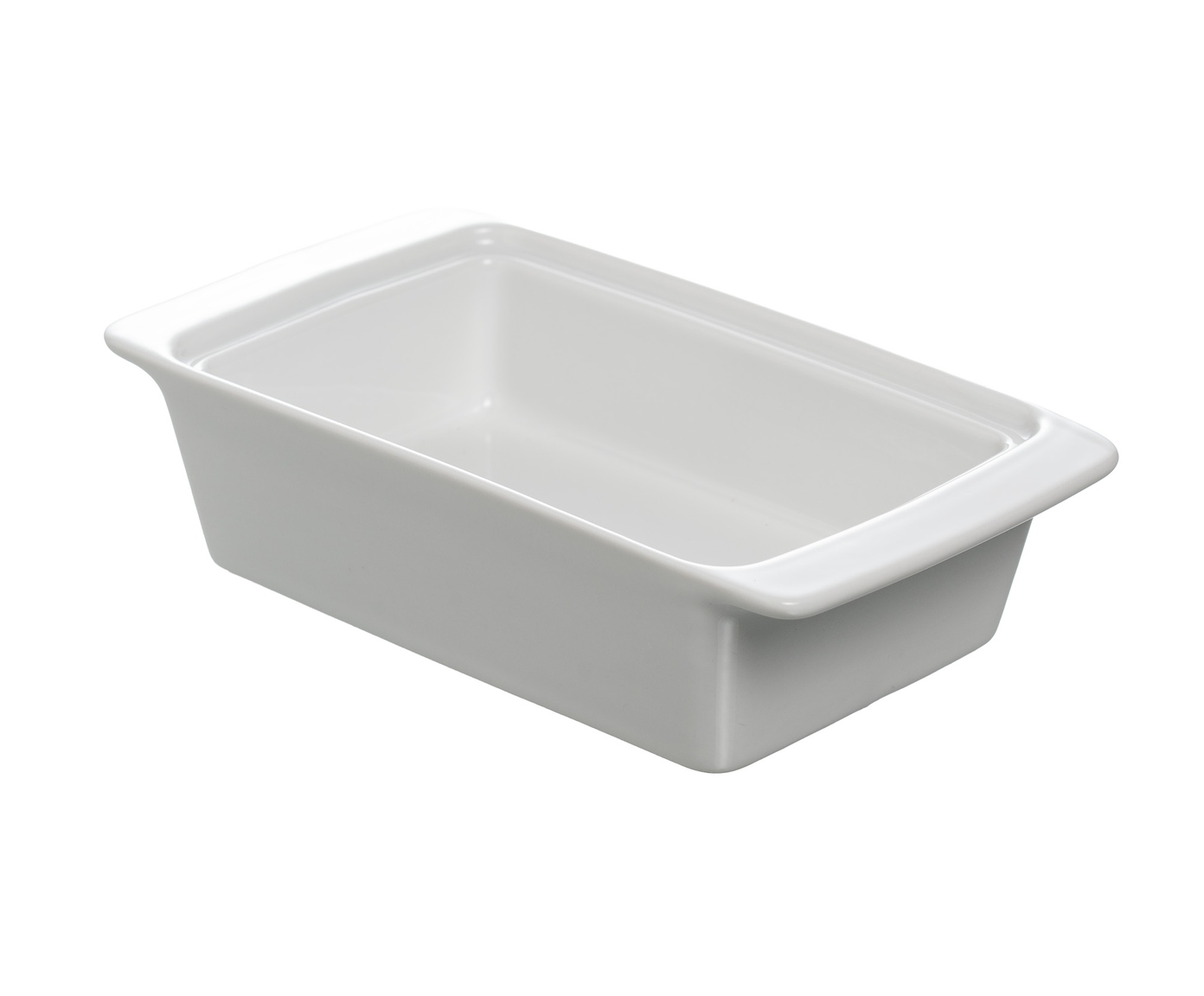 Manteigueira Blanc com tampa em porcelana branco image number 2