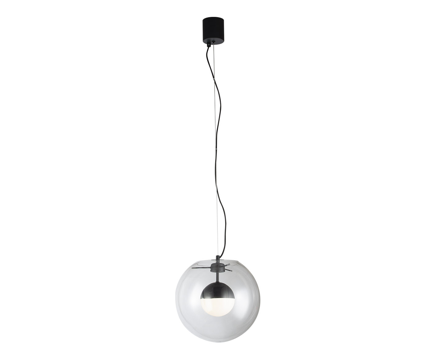 Pendente Full Moon Preto Bivolt image number 0