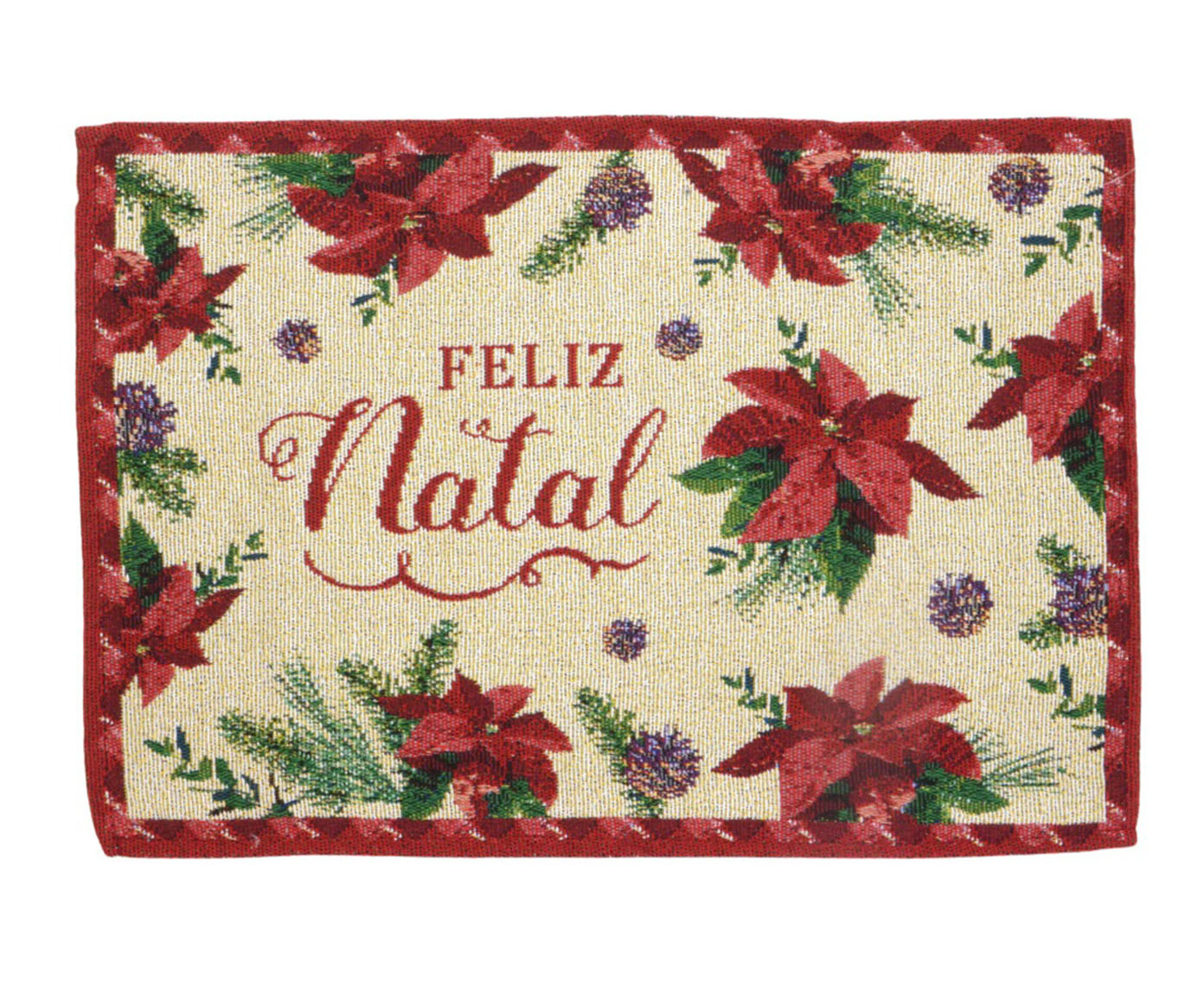 Lugar Americano Natal Bege II image number 0