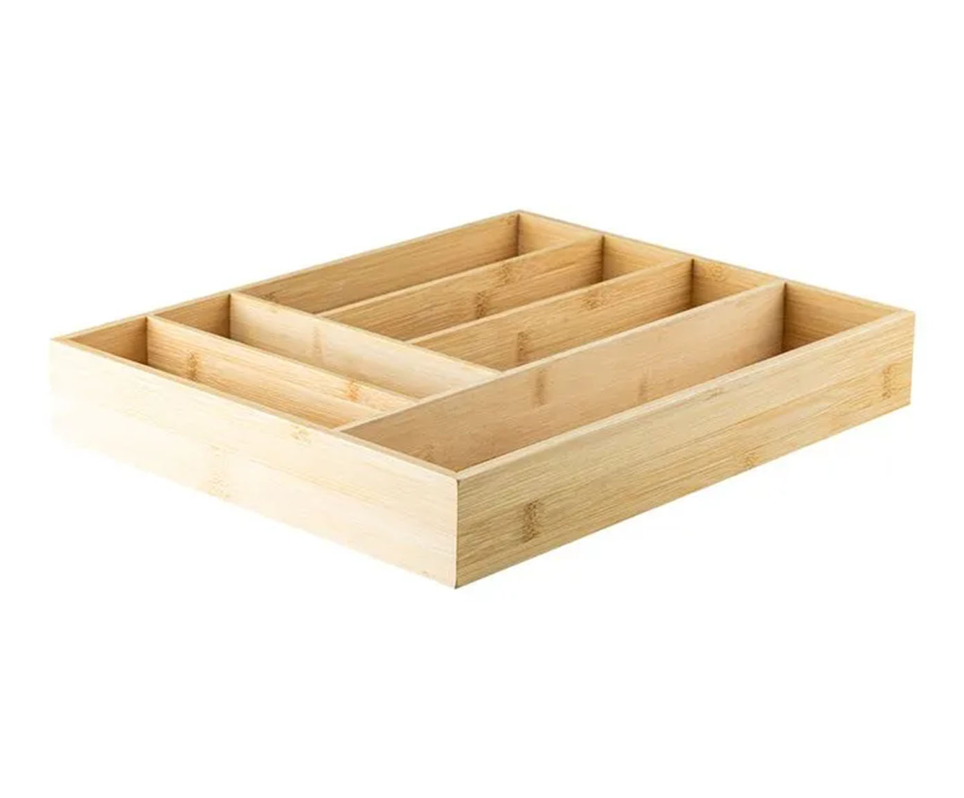 Organizador de Talheres Bambu - image 0