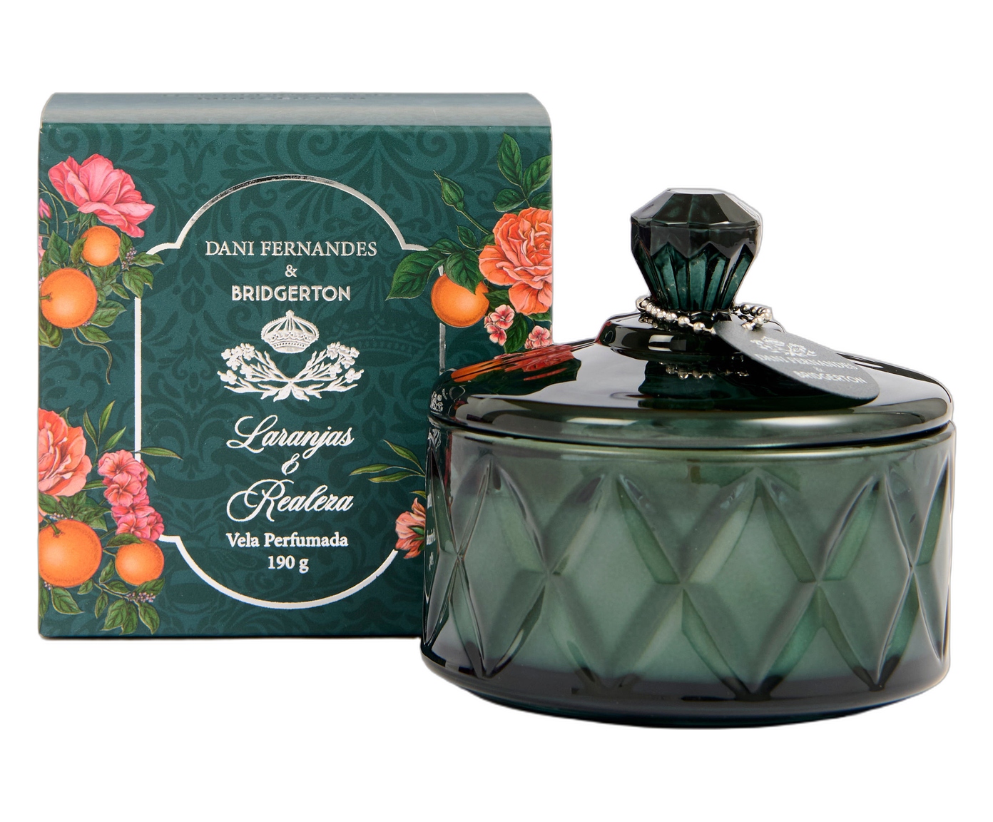 Vela Perfumada Laranjas e Realeza - image 0