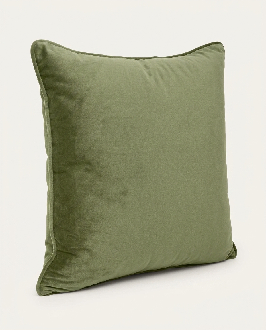 Almofada em Veludo Soft Liso Pistache - image 0
