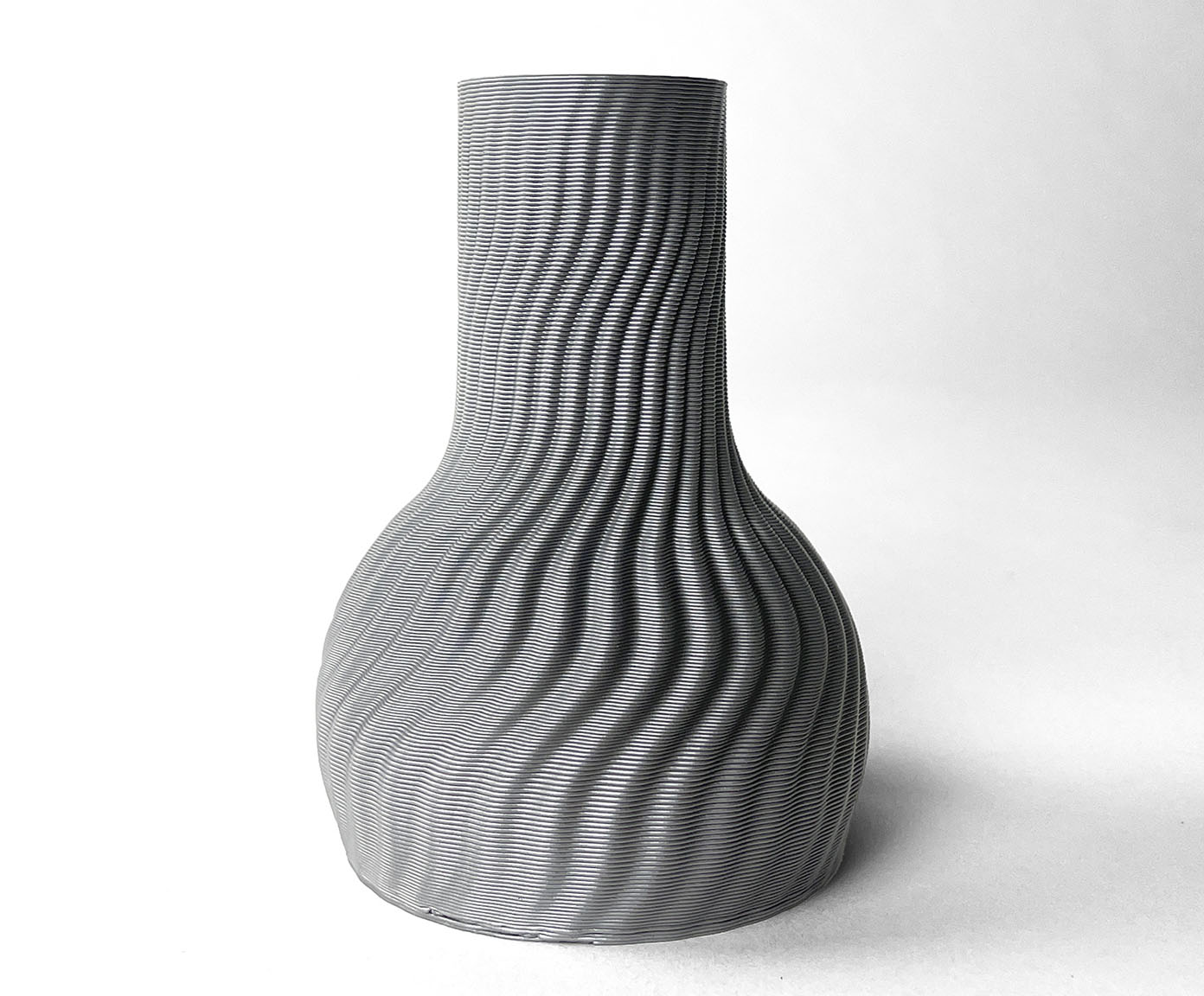 Mini Vaso Onda 2 Cinza image number 2
