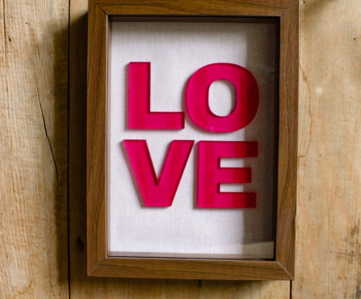 Quadro Decorativo "Love" image number 2