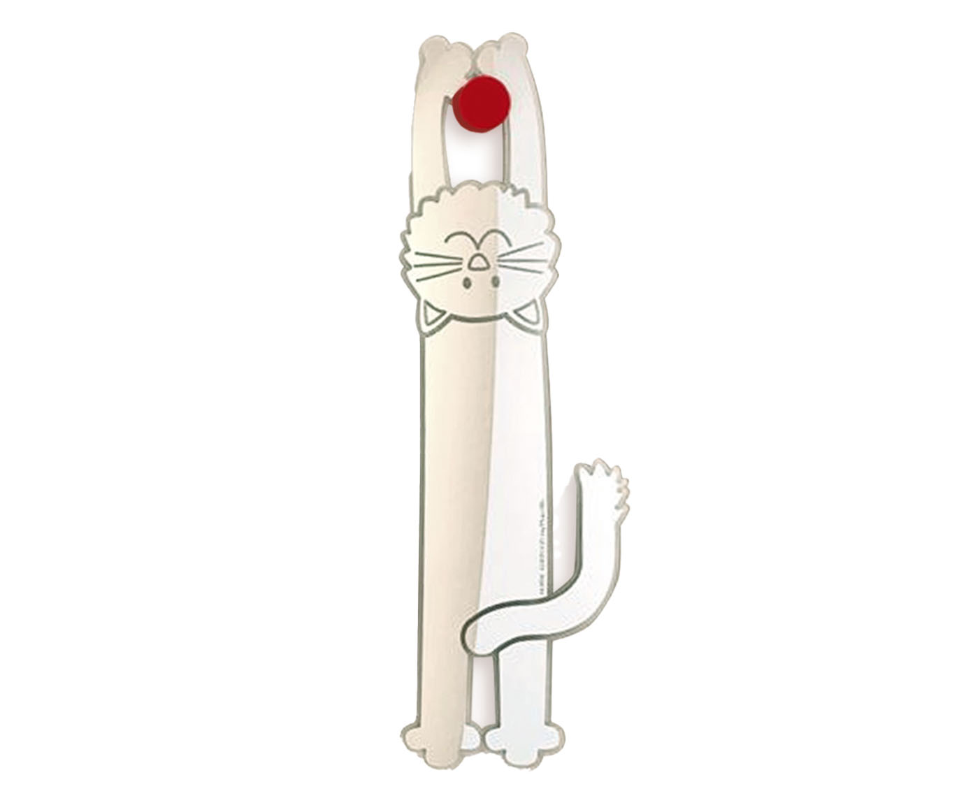 Espelho Decorativo de Gato Vermelho - image 0
