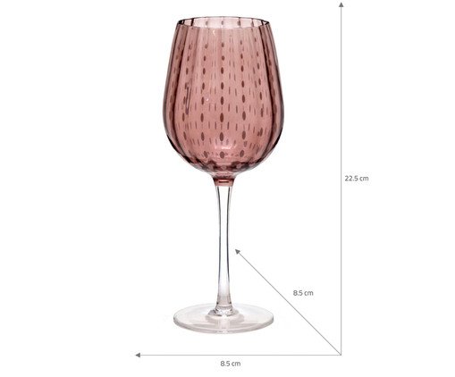 Ta&ccedil;a para Vinho Altis Rosa image number 1