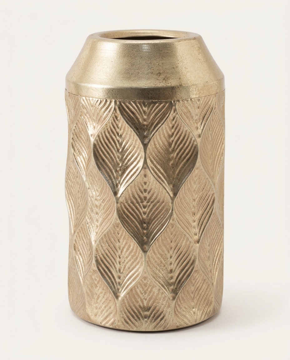 Vaso em Metal Cinnamon I Dourado - image 0